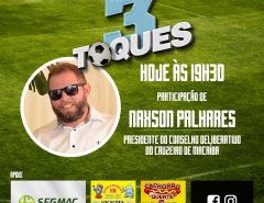 Programa Três Toques entrevista o presidente do Conselho Deliberativo do Cruzeiro