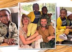 Bruno Gagliasso posta 1ª foto em família com Bless, Titi e Giovanna Ewbank