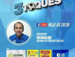 Reinaldo concede entrevista ao programa Três Toques desta segunda (12)