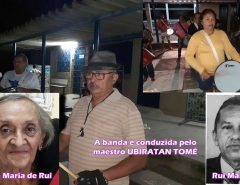 BANDA MARCIAL DOS EX-ALUNOS DO ALFREDO MESQUITA FAZ HOMENAGEM EMOCIONANTE A DONA MARIA DE RUI