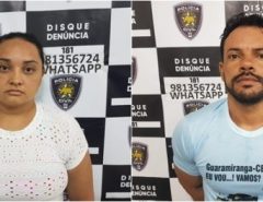 Polícia Civil prende casal por tráfico de drogas em Parnamirim.