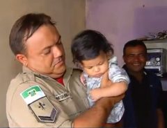 Bombeiro orienta família por telefone e salva bebê engasgado em Mossoró