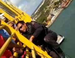 Herói: PM que tentou evitar suicídio recente na Ponte da Redinha é homenageado nas redes sociais