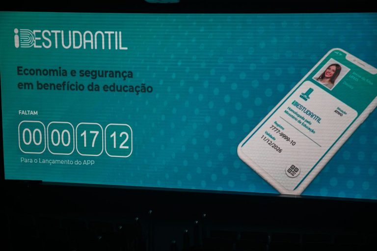 lançamento do aplicativo da ID Estudantil