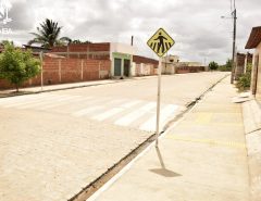 Macaíba: Prefeitura conclui obra de pavimentação no Loteamento Santa Rosa