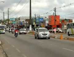 Trecho da BR-101 é parcialmente interditado para obras no Gancho de Igapó em Natal