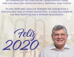 Mensagem de Feliz 2020 do prefeito Dr. Fernando