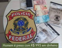 Em Natal gari é preso com dinheiro falso