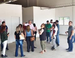Vila Olímpica de Macaíba recebe visita da equipe pedagógica e docente do IFRN