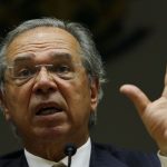 Entrevista coletiva do ministro da economia, Paulo Guedes