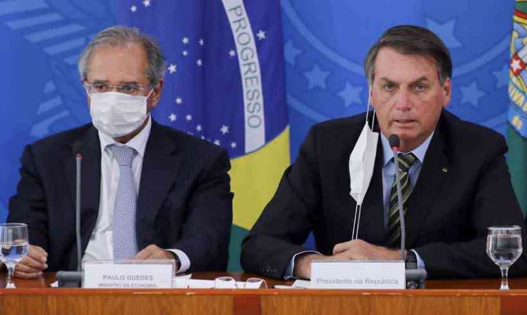 Bolsonaro e Paulo Guedes