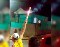 Festa de facção na noite de ontem em Macaíba