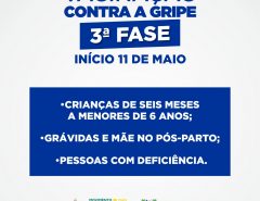 Terceira fase da campanha contra a gripe começa em Macaíba