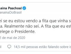 Efeito Contrario: Vídeo de reunião ‘reelege’ Bolsonaro, diz Janaina Paschoal