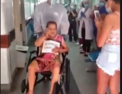 Macaíba: Dona Rosa 87 anos vence o coronavírus