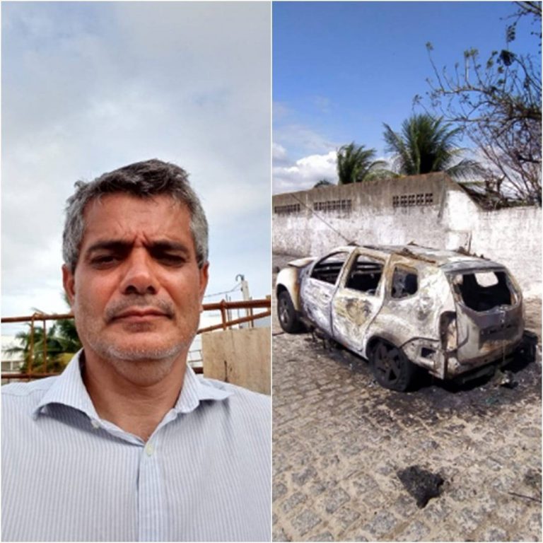 Carro queimado