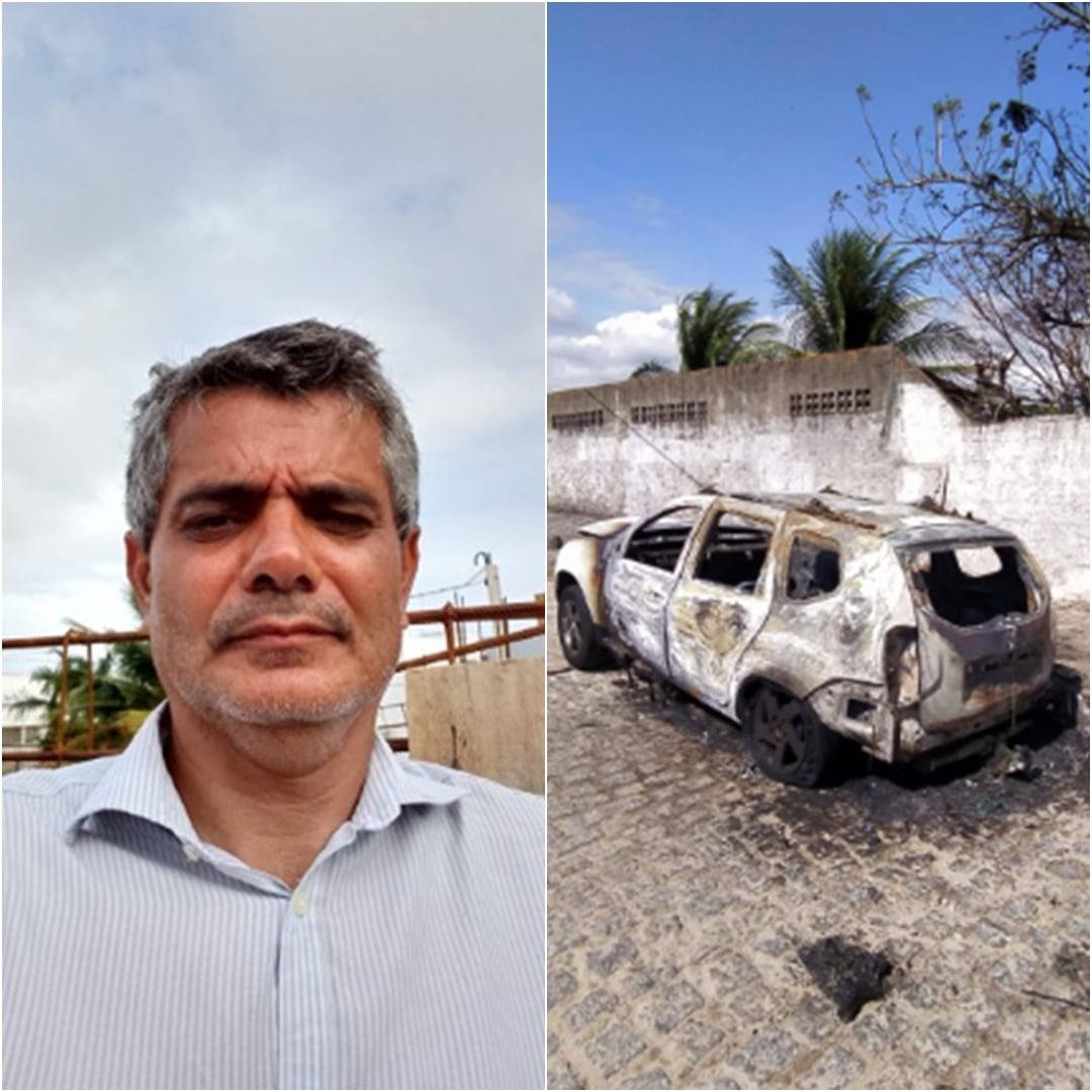 Carro queimado