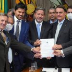 Bolsonaro com Fabio Farias