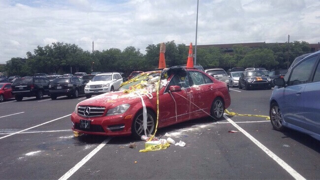 Estacionamento errado