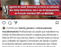 DENÚNCIA: Agentes de saúde denunciam os riscos na realização das visitas domiciliares