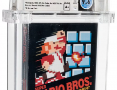 FINANÇAS: Fita lacrada de ‘Super Mario Bros.’ pode ser vendida por R$ 2,1 milhões