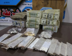 APREENSÃO: Iraque confisca do Estado Islâmico US$ 1,6 milhão escondido em barris