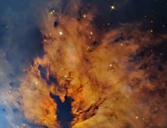TECNOLOGIA: NASA começa a semana com fotografia de nebulosa ‘flamejante’