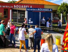 Bebê que sobreviveu a ataque em SC deixa UTI e tem quadro estável, informam médicos