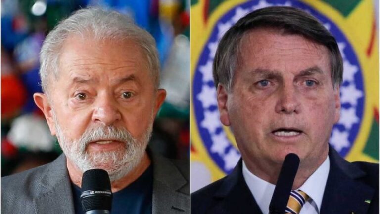 Lula e Biolsnaro