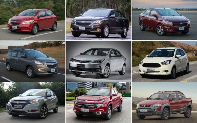carros mais vendidos