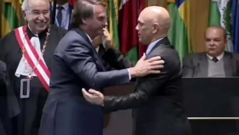 bOLSONARO E MORAIS