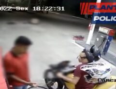 VEJA O VÍDEO: Bandidos assaltam posto de combustíveis em frente a Prefeitura de São Gonçalo do Amarante