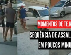 VEJA O VÍDEO: Pânico na porta de casa: Dupla faz arrastões em sequência no Alecrim