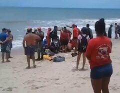 Jovem de 14 anos é mordido na coxa por tubarão no Grande Recife e fica em estado grave