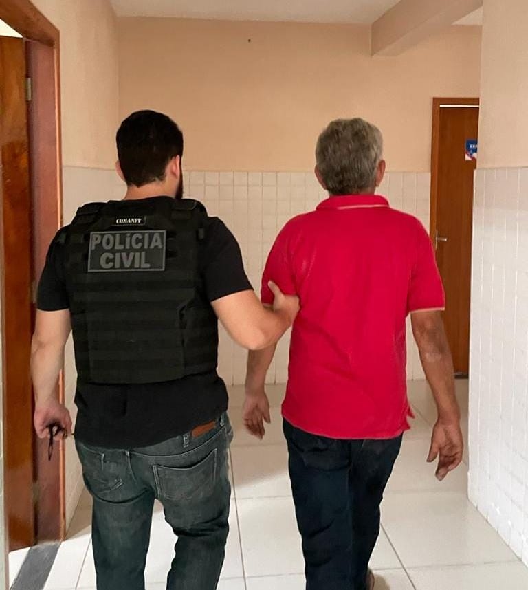 Fugindo da polícia há mais de 21 anos, ex-integrante da quadrilha de Valdetário Carneiro é preso pela Polícia Civil do RN