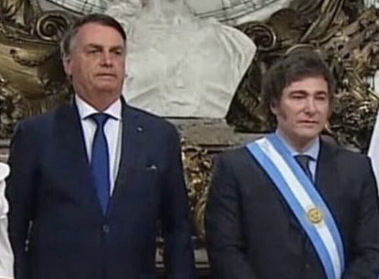 BOlsonaro e milei