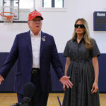trump e esposa