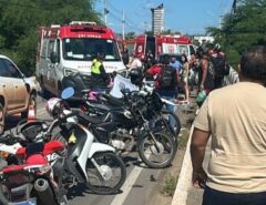 TRAGEDIA EM MOSSORÓ: duas mulheres morrem após carro cair de ponte