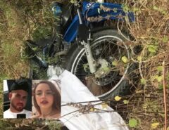 Tragédia: Casal morre em grave acidente de moto no interior do RN; criança de 4 anos ficou ferida