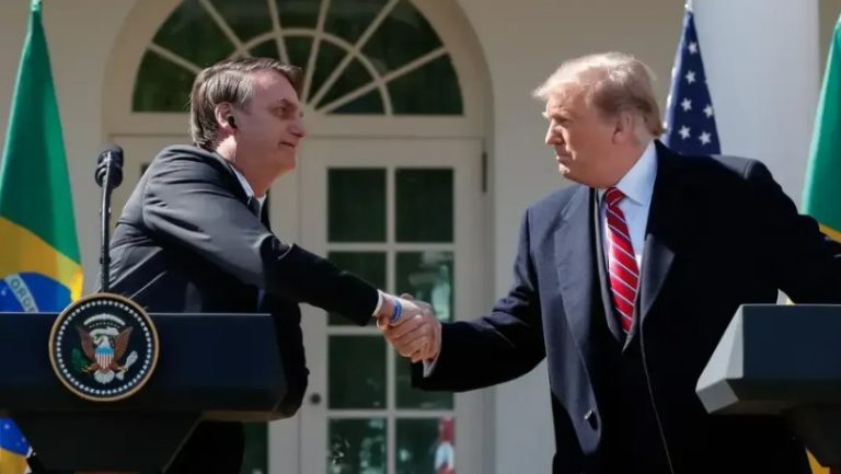 Bolsonaro e Trump