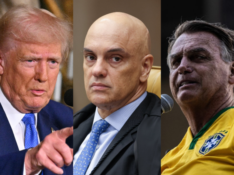 Trum moares e bolsonaro
