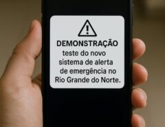 Defesa Civil do RN fará alerta teste nos smartphones localizados em Macaíba, neste sábado