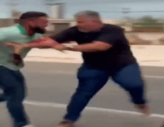 CENAS FORTES: Briga de trânsito termina com dois motoristas esfaqueados em Mossoró