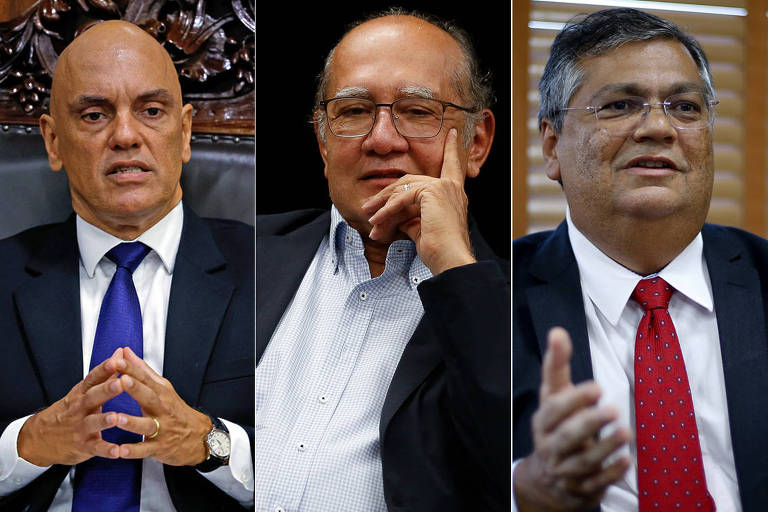 Alexandre, Gilmar e Dino