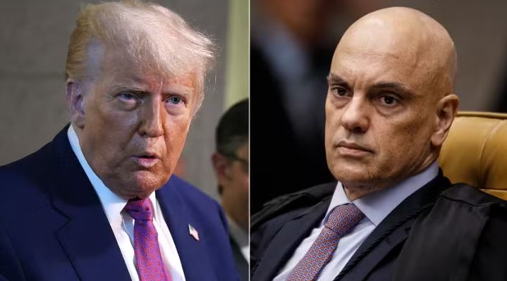 trump e Moraes