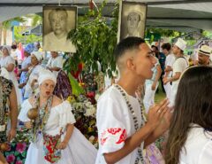 Primeiro evento de louvação à Jurema Sagrada é realizado em praça pública de Macaíba