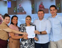 Macaíba: Érika Emídio assina ordem de serviço para construção da primeira sede própria da Câmara Municipal