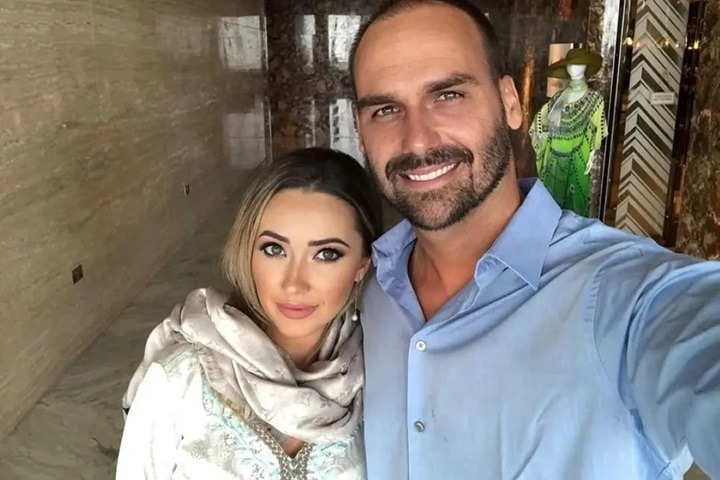 Eduardo e esposa