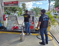Operação reprova 100% das bombas de combustíveis fiscalizadas no RN