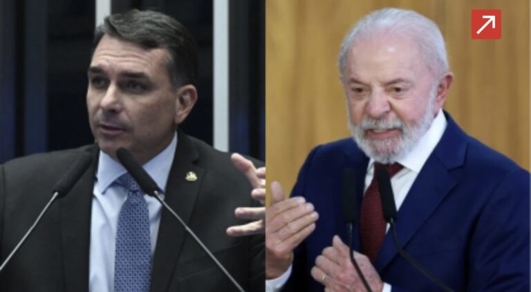 fLAVIO bOLSONARO E lULA